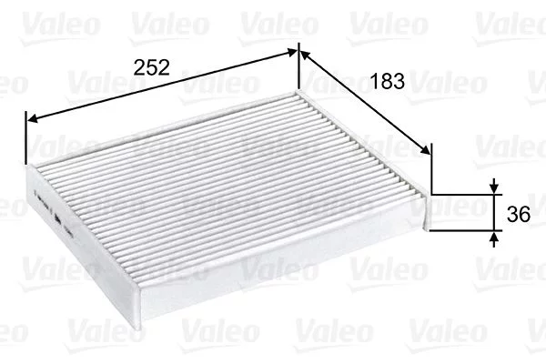 Filtre habitacle VALEO 715803
