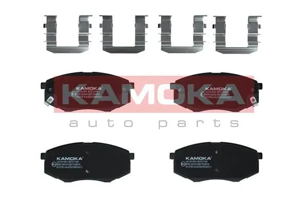Kit de plaquettes de frein KAMOKA JQ101301