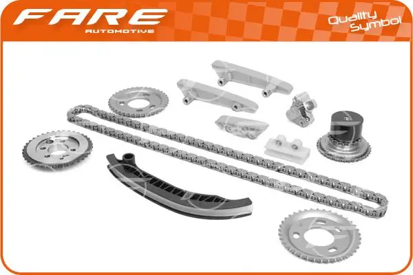Kit de distribution par chaîne FARE 15216