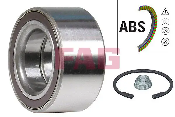 Kit de roulements de roue FAG 713 6495 50