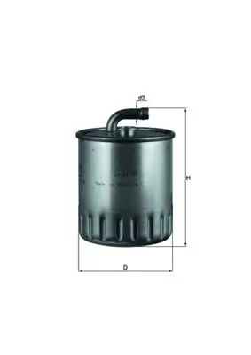 Filtre à carburant MAHLE ORIGINAL KL 179