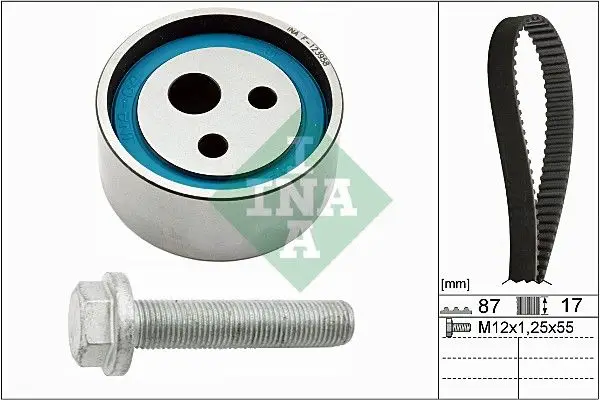 Kit de courroie crantée INA 530 0182 10