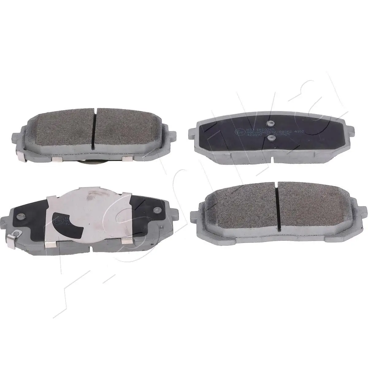 Kit de plaquettes de frein ASHIKA 50-0H-H33