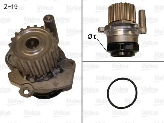 Pompe à eau VALEO 506699