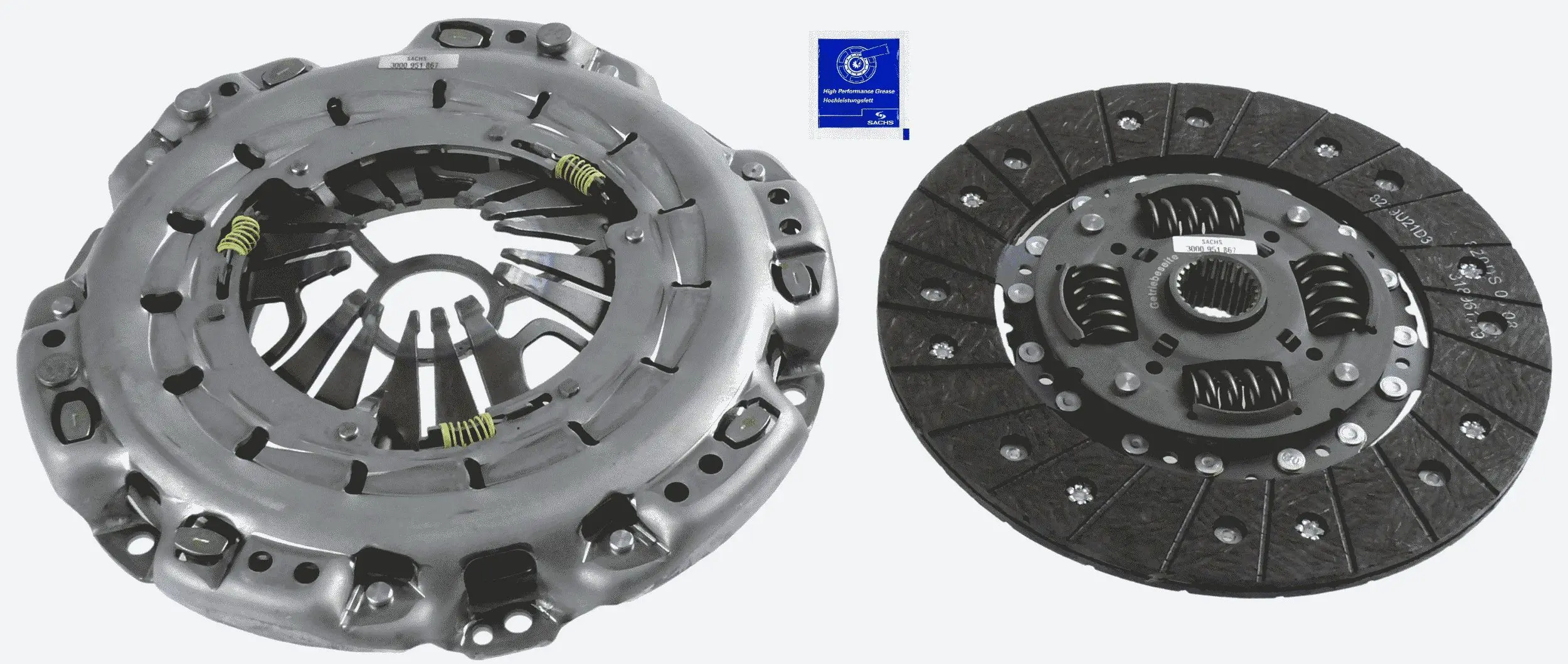 Kit d'embrayage SACHS 3000 951 867