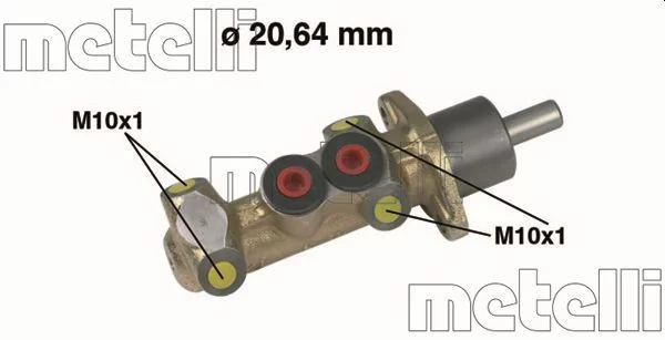 Maître-cylindre de frein METELLI 05-0044