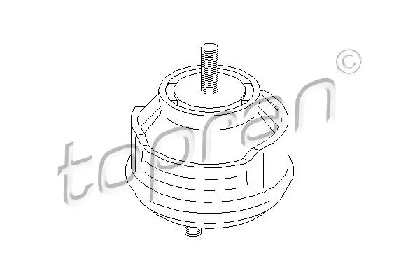 Support moteur TOPRAN 500 278