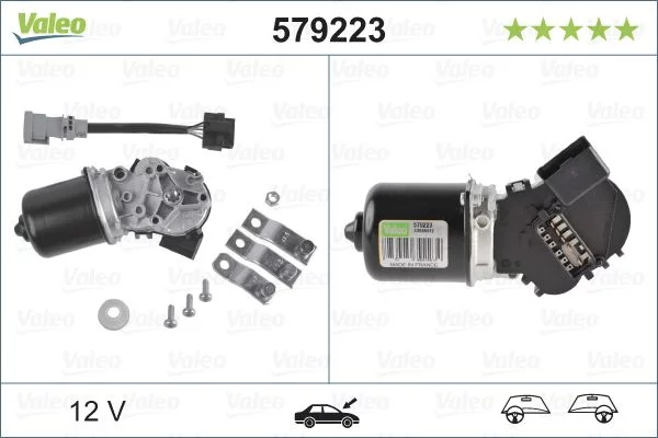 Moteur d'essuie-glace VALEO 579223