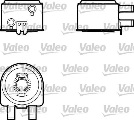 Radiateur d'huile VALEO 817704