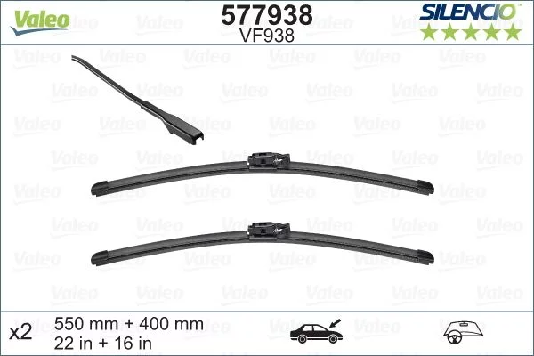 Balai d'essuie-glace VALEO 577938