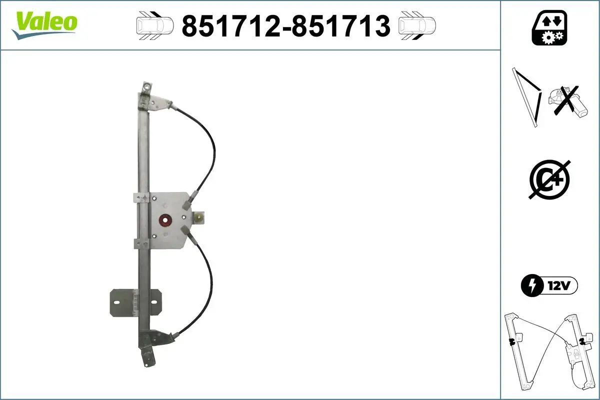 Lève-vitre VALEO 851712