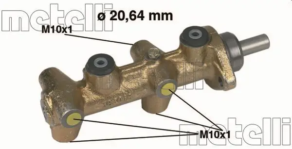 Maître-cylindre de frein METELLI 05-0040