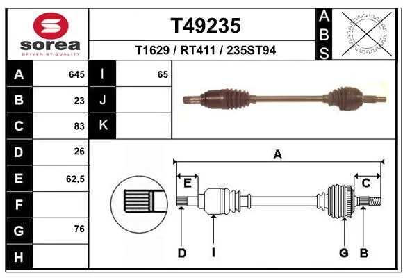 Cardan EAI T49235