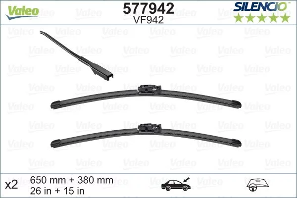 Balai d'essuie-glace VALEO 577942