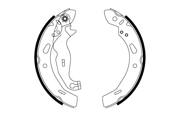 Jeu de mâchoires de frein TRW GS8814