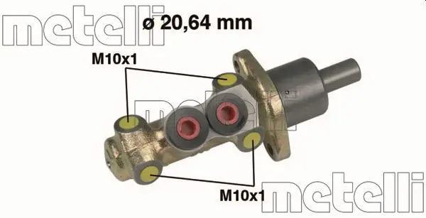 Maître-cylindre de frein METELLI 05-0207