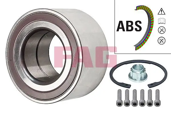 Kit de roulements de roue FAG 713 6106 30