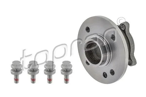 Kit de roulements de roue TOPRAN 501 019