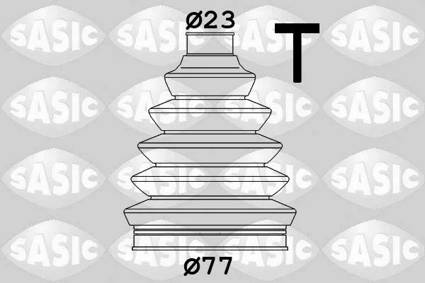 Soufflet, arbre de commande SASIC 1900008