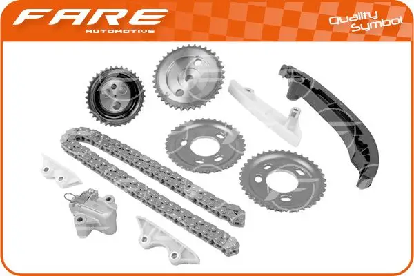 Kit de distribution par chaîne FARE 13845