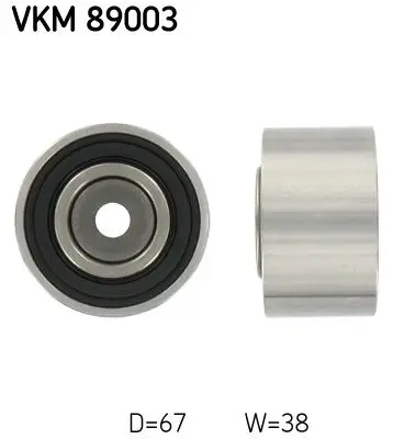 Poulie renvoi/transmission, courroie de distribution SKF VKM 89003