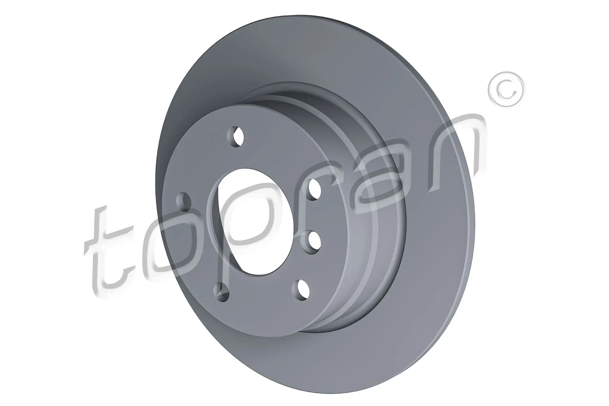 Jeu de 2 Disques de frein TOPRAN 501 223