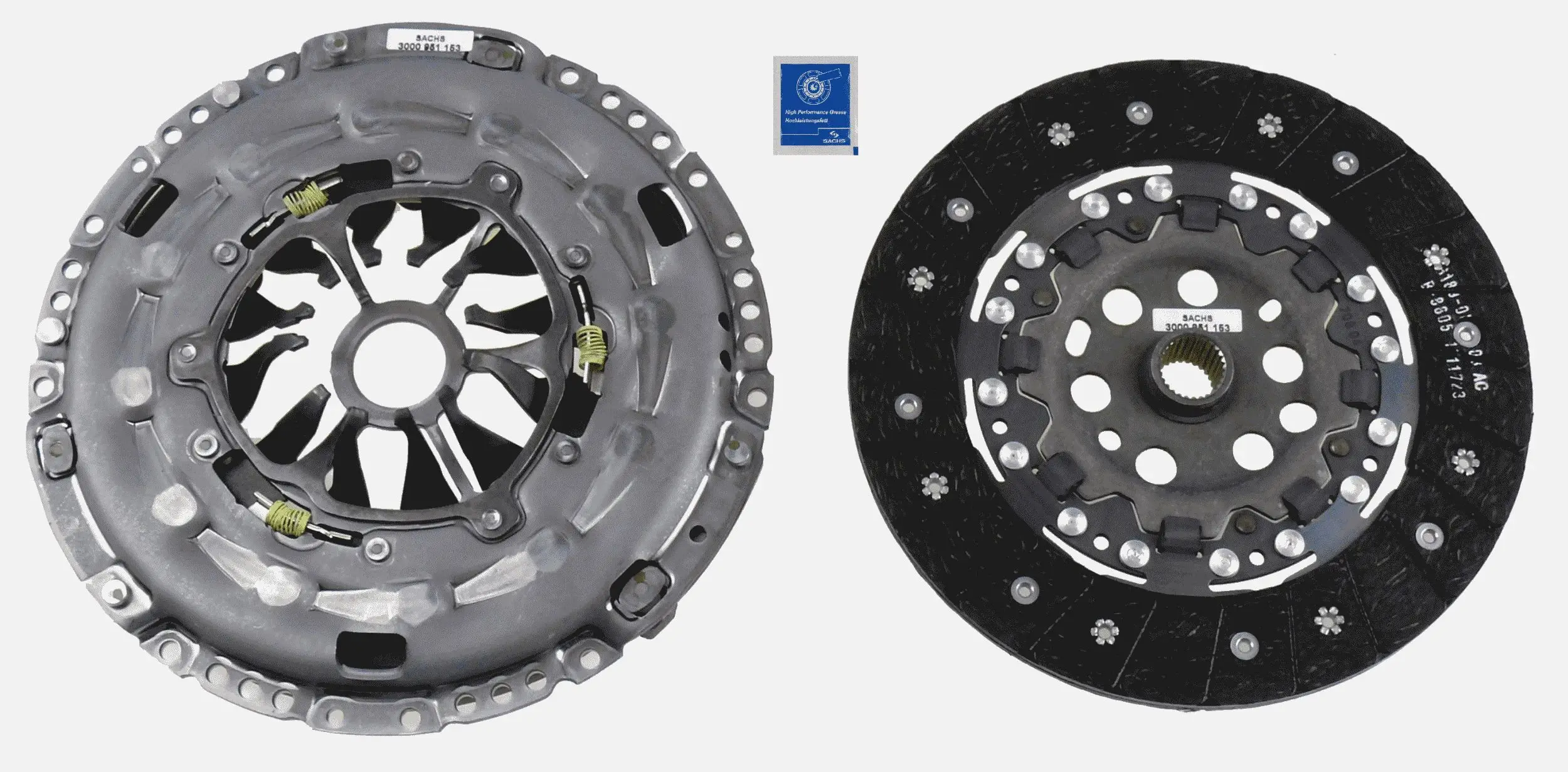 Kit d'embrayage SACHS 3000 951 153