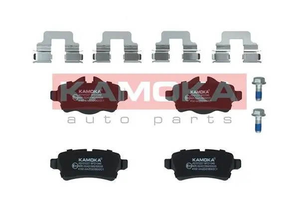 Kit de plaquettes de frein KAMOKA JQ101227