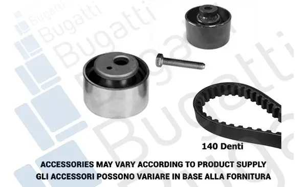 Kit de courroie crantée BUGATTI BKCD0358