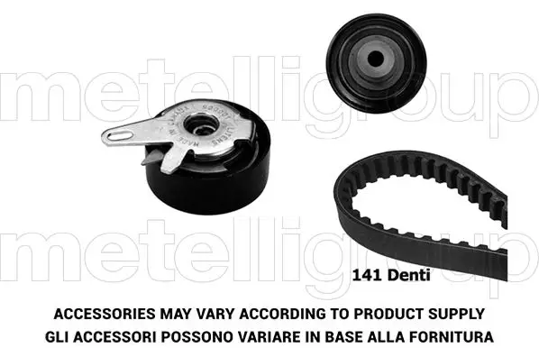 Kit de courroie crantée METELLI 29-0084