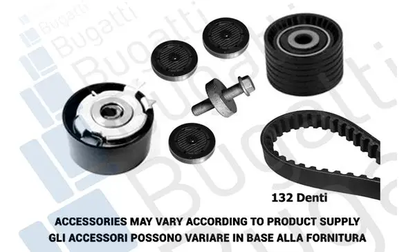 Kit de courroie crantée BUGATTI BKCD0036