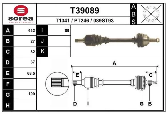 Cardan EAI T39089