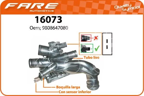 Thermostat d'eau FARE 16073