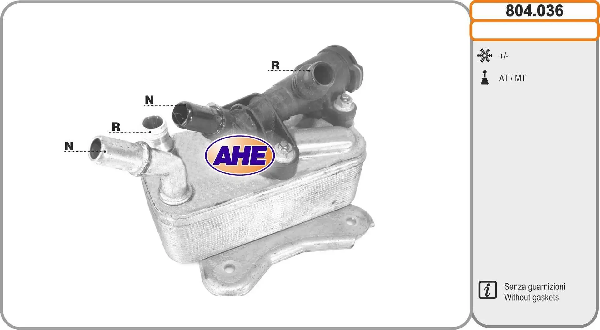 Radiateur d'huile AHE 804.036