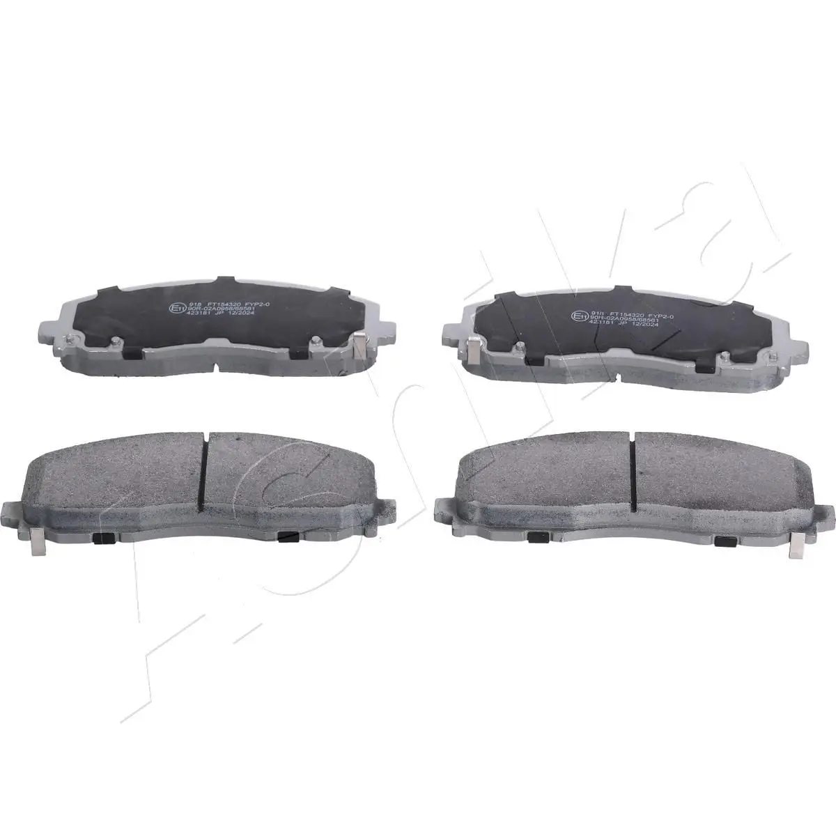 Kit de plaquettes de frein ASHIKA 50-09-918