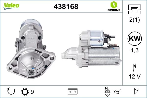 Démarreur VALEO 438168