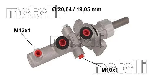 Maître-cylindre de frein METELLI 05-0857
