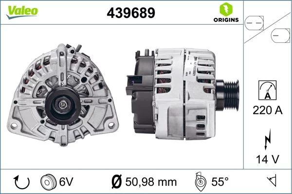 Alternateur VALEO 439689