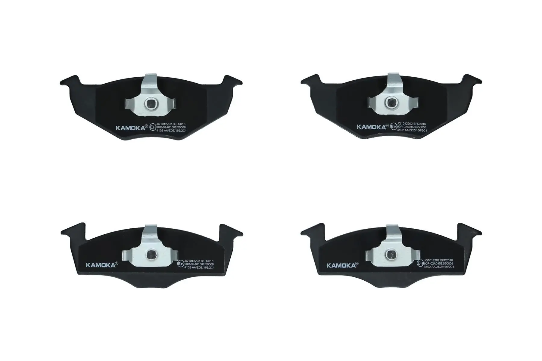 Kit de plaquettes de frein KAMOKA JQ1012202