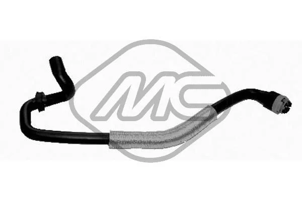 Durite chauffage Metalcaucho 08987
