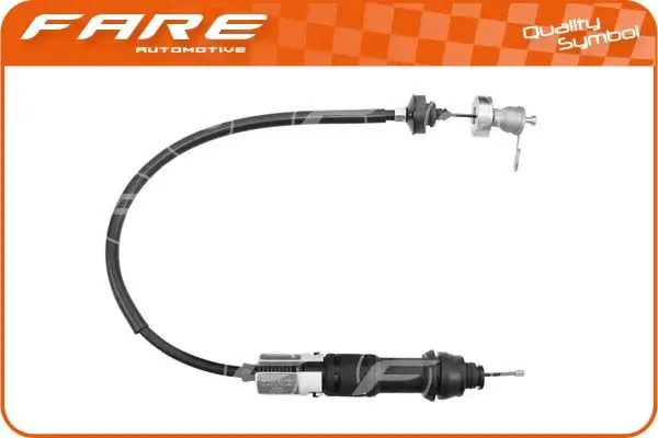 Tirette à câble, commande d'embrayage FARE 24462