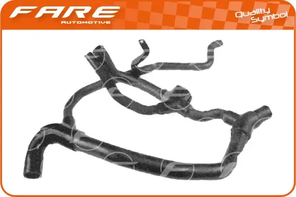 Durite de radiateur FARE 8921