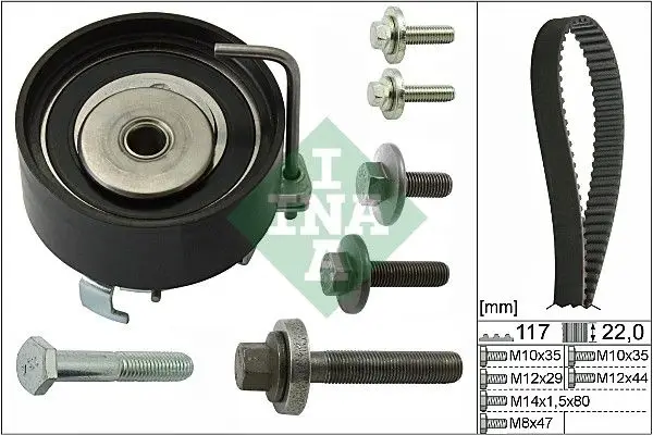 Kit de distribution INA 530 0495 10