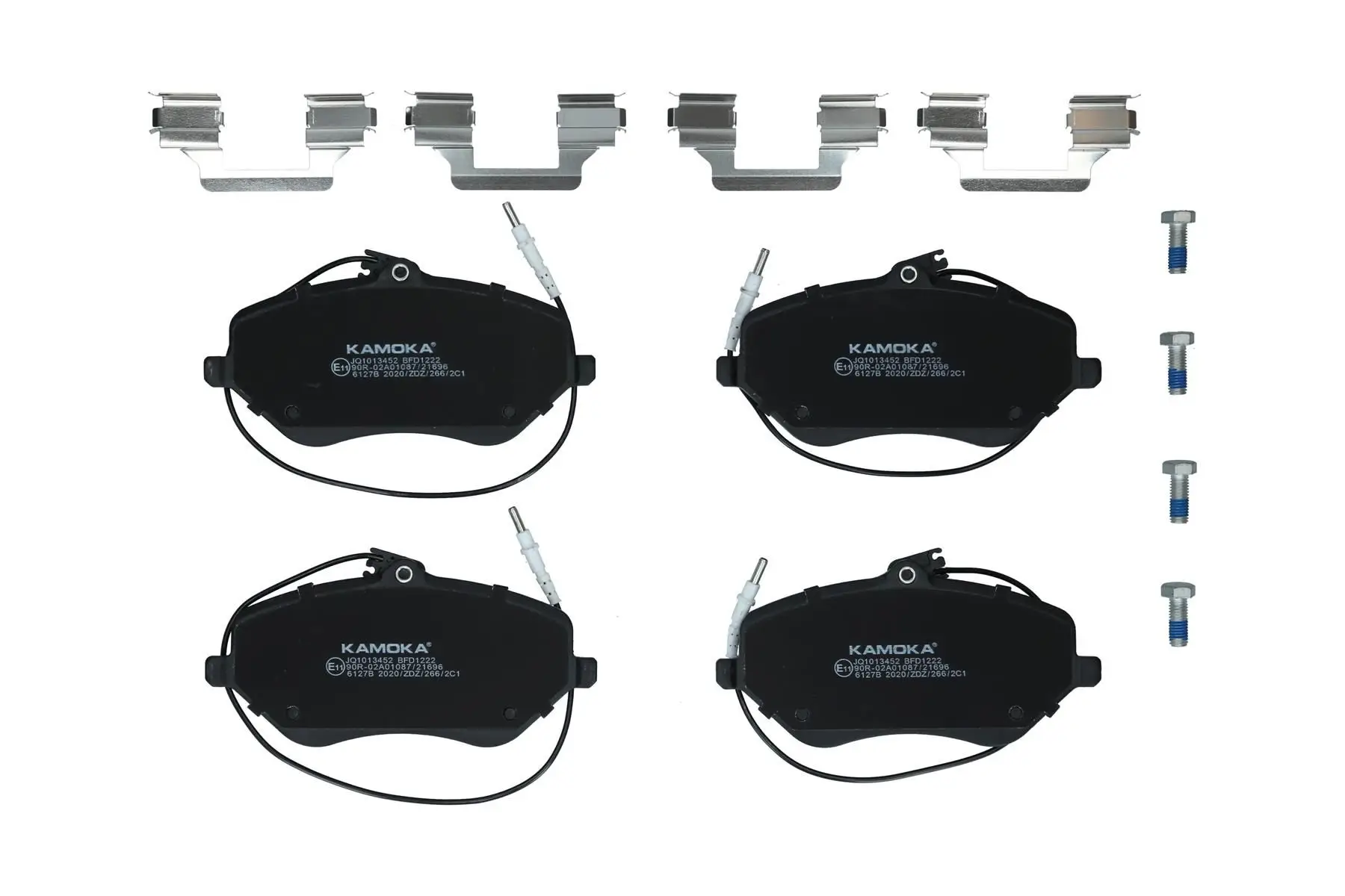Kit de plaquettes de frein KAMOKA JQ1013452