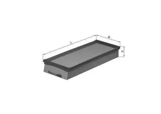 Filtre à air MAHLE ORIGINAL LX 2038