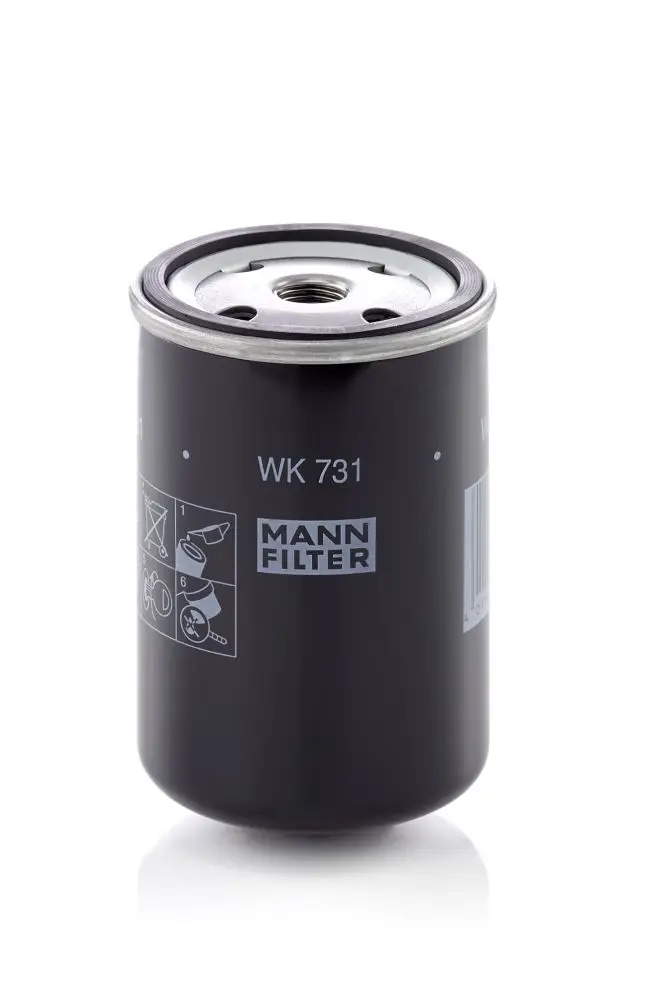 Filtre à carburant MANN-FILTER WK 731