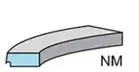 Jeu de segments de pistons KOLBENSCHMIDT 800118410000