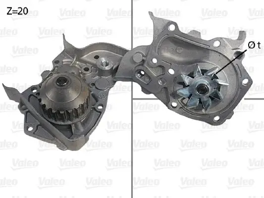 Pompe à eau VALEO 506564