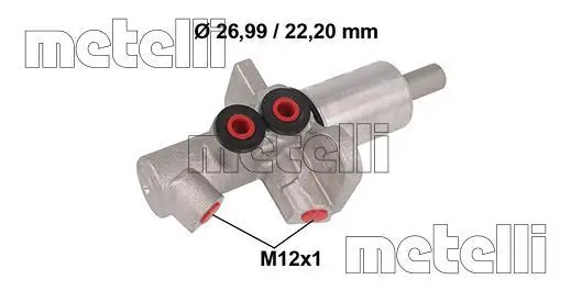 Maître-cylindre de frein METELLI 05-0877