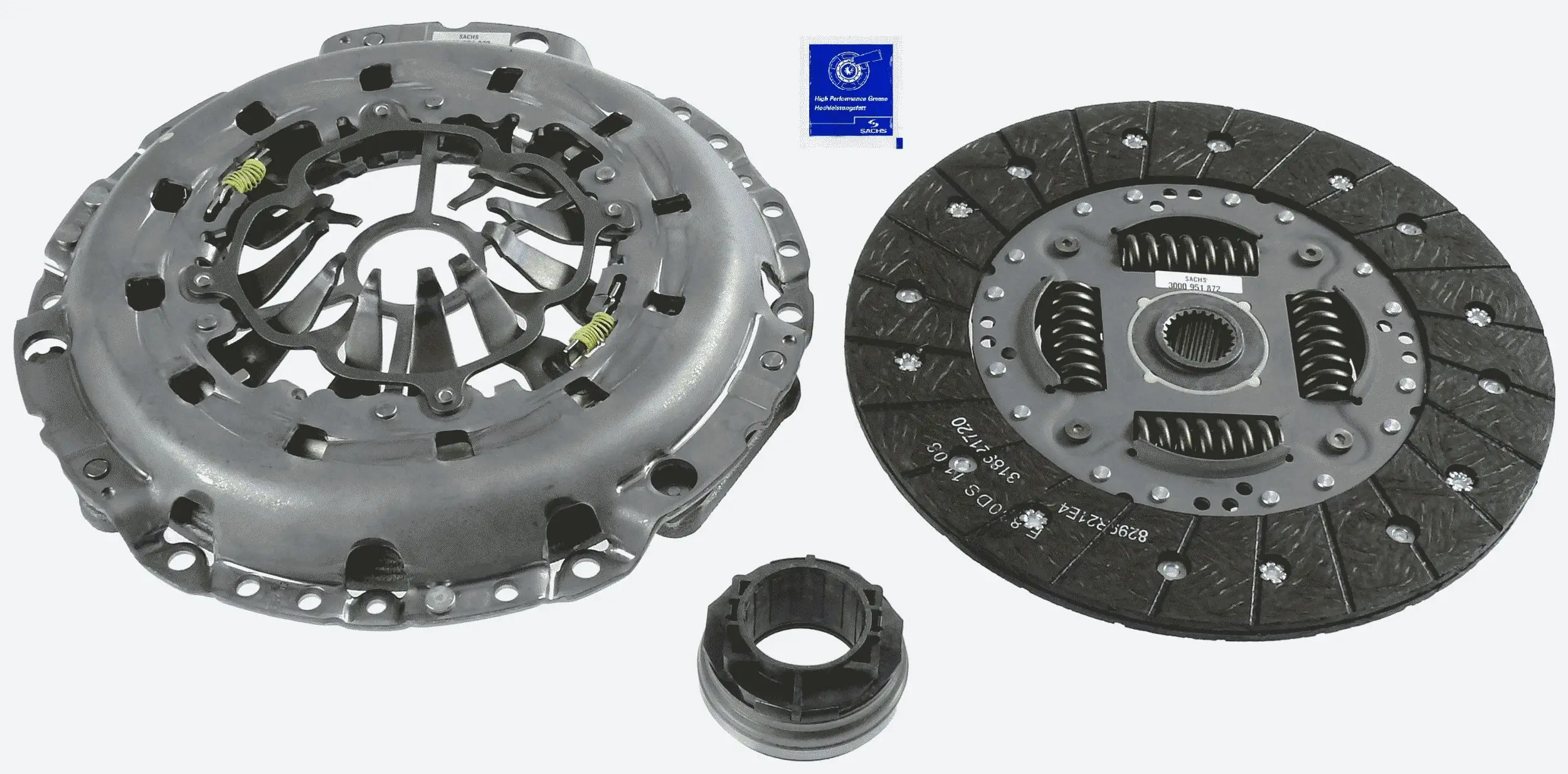 Kit d'embrayage SACHS 3000 951 872